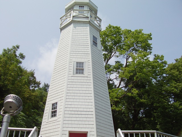 The Mark Twain Lighthouse wasn't as big as I expected.