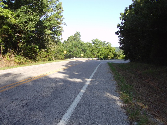 Pretty scenery on Highway 87 out of Mountain View, AR