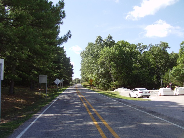 Highway 125 north of Peel, AR