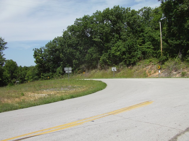 Highway 125 in southern Missouri just outside of Bradlyville