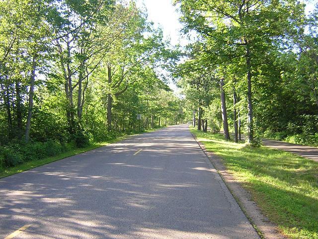 Beautiful lake front drive in Marquette.