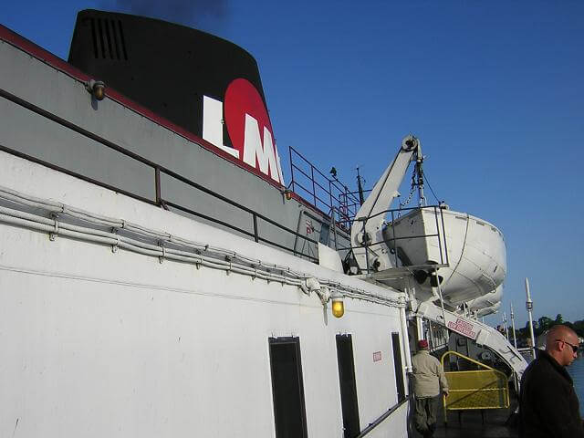 Smokestack of the SS Badger.