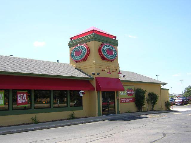 Stopping for lunch in Green Bay, WI.