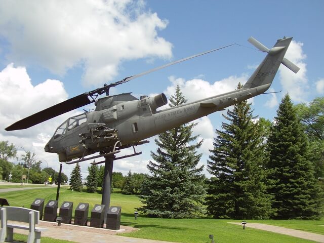 Veterans Memorial Park in Breckenridge, MN.