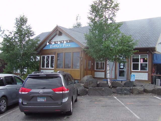 Betty's Pies in Two Harbors, MN.