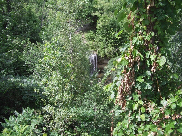 Cascade Falls in Osceola, WI