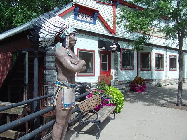 A cigar store in Osceola, WI