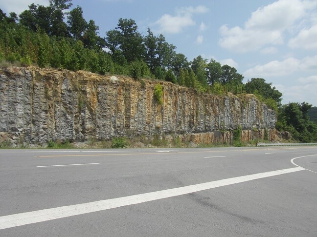 Heading west on highway 64.