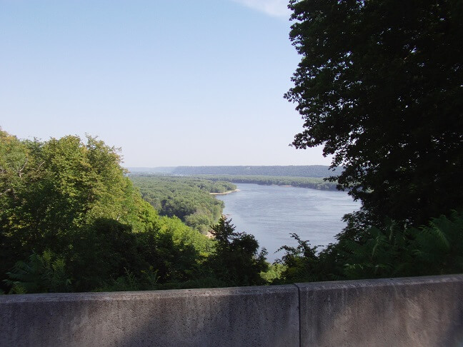 The Mississippi river.