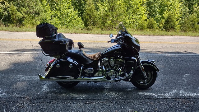 Stopping for a rest break near Sulpher, IN.