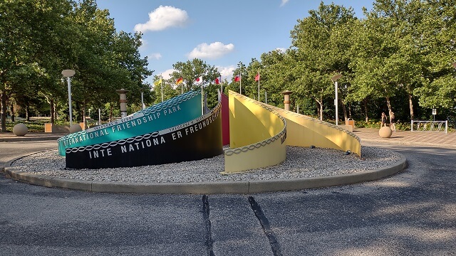 International Friendship Park in Cincinnati, OH.