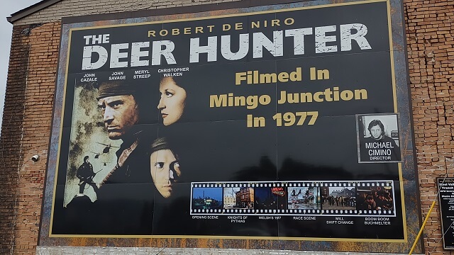 Mingo Junction, OH, where the movie The Deer Hunter was filmed.