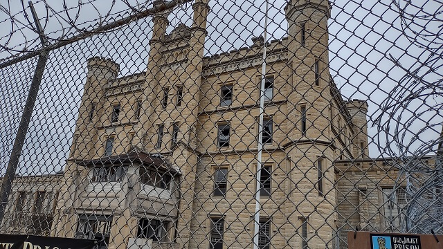 The Old Joliet Prison in Joliet, IL.