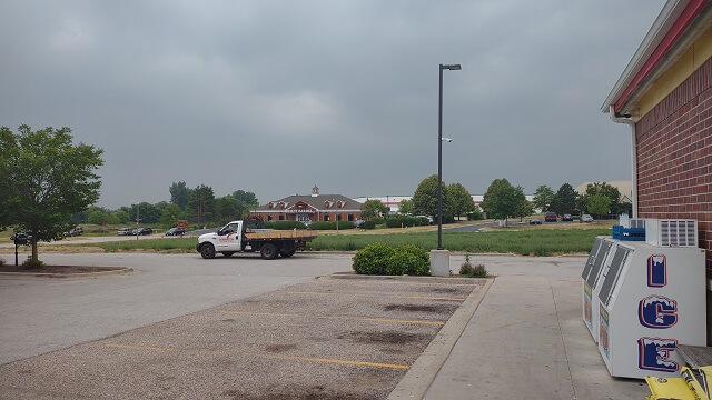 A storm rolling in from the west while I was in Sugar Grove, IL.