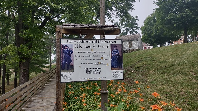 The home of Ulysses S Grant in Galena, IL.