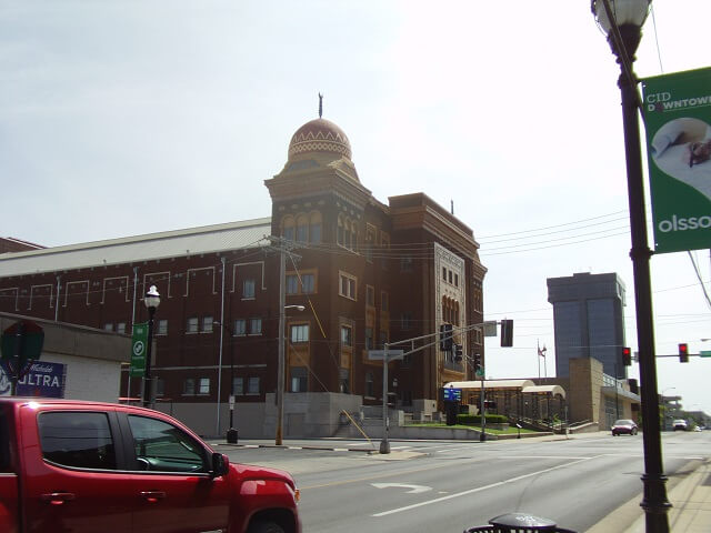 The Abou Ben Adhem Shrine Mosque in Springfield, MO.