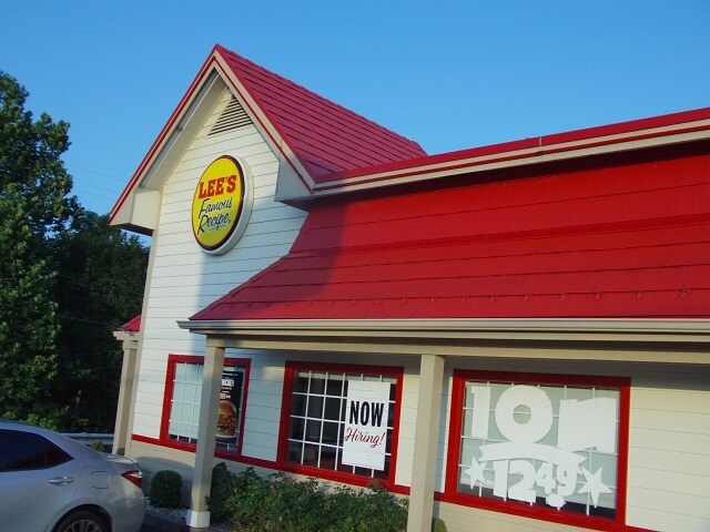 Stopping for chicken in Arnold, MO.