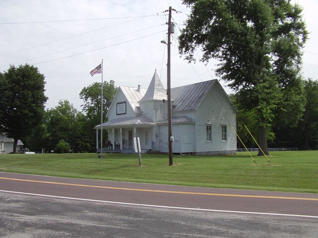 The museum in Brazeau, MO.