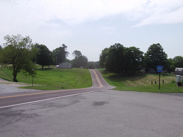 Highway C in Brazeau, MO.