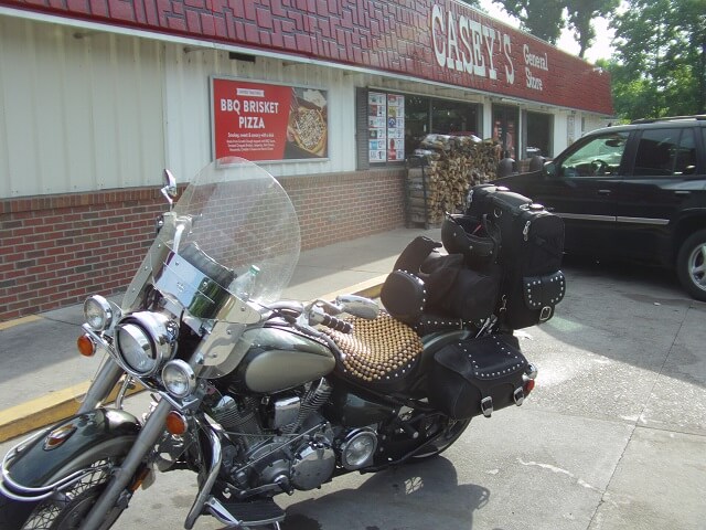 Stopping for breakfast in Murphysboro, IL.