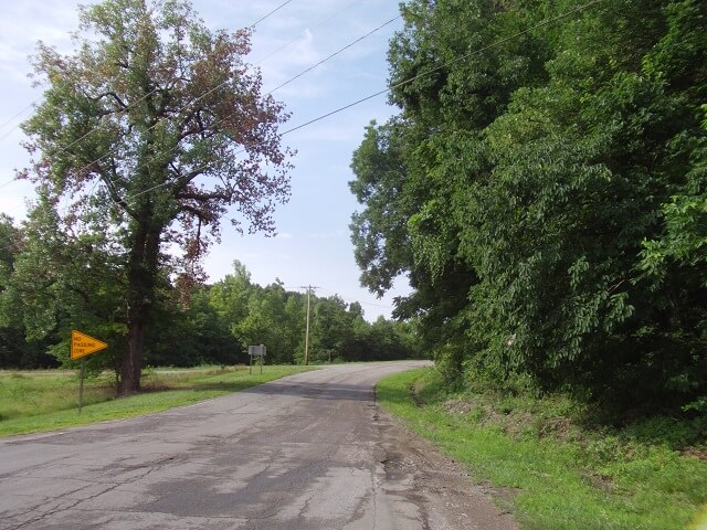 Water street in Chester, IL.