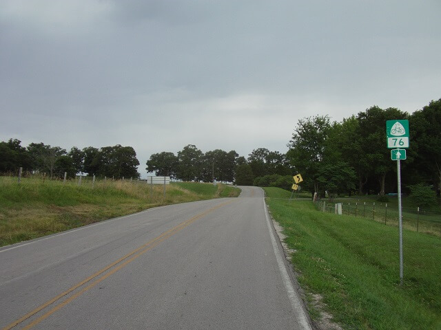 Highway Z west of St. Mary, MO.