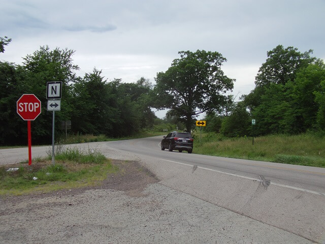 Highway N near Iron Mountain, MO.