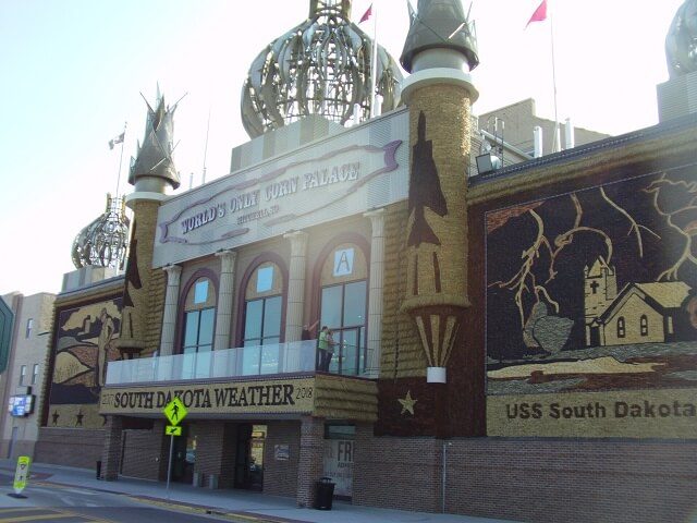 The Corn Palace in Mitchell, SD.