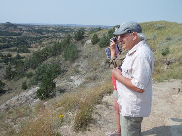 The Ridgeline Trail in Teddy Roosevelt National Park.