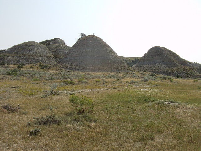 The Old East Entrance Trail in Teddy Roosevelt National Park.