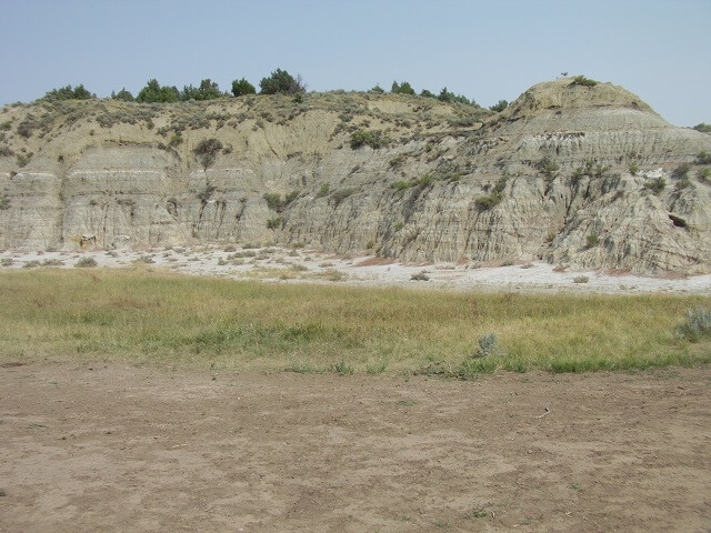 The Old East Entrance Trail in Teddy Roosevelt National Park.