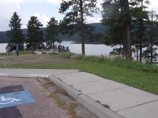 Lake Pactola.