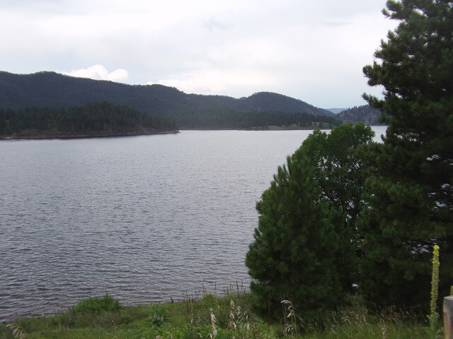 Lake Pactola.