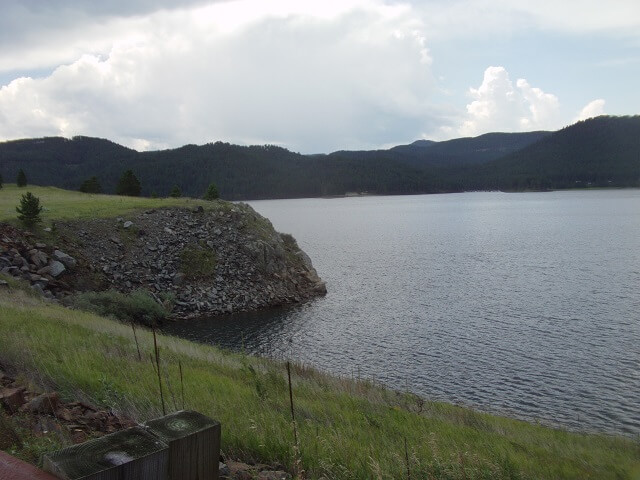 Lake Pactola.