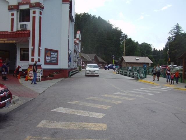 Parking in Keystone, SD