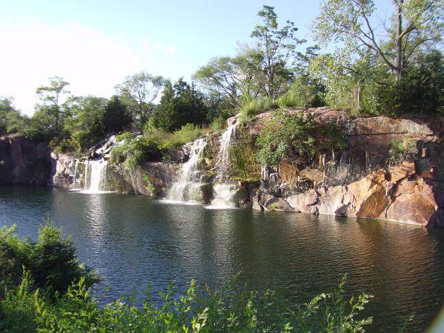 Waterfalls in Montello.