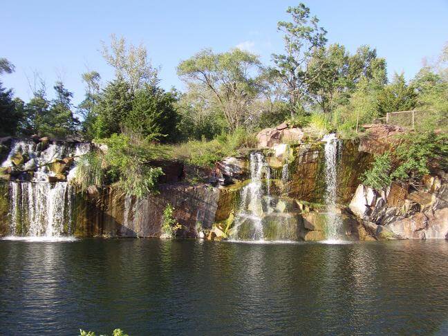 Waterfalls in Montello.