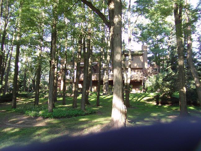 The bed and breakfast I stayed at on my honeymoon.