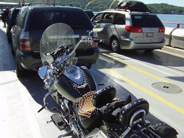 On the Merrimac ferry.