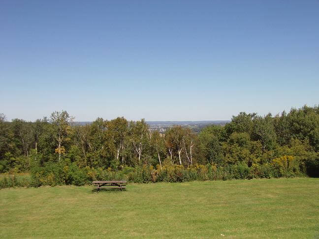 Just to the east of LaCrosse, on highway 33.