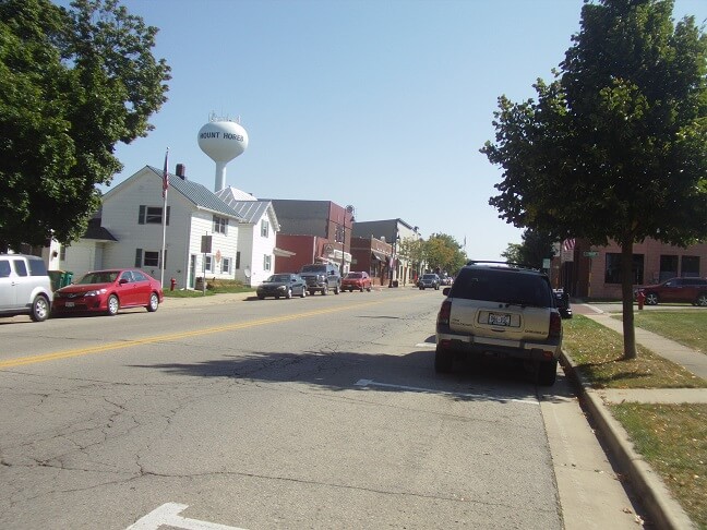 Downtown Mt. Horeb.