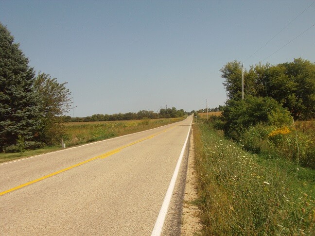 Highway 59 west of Janesville, WI