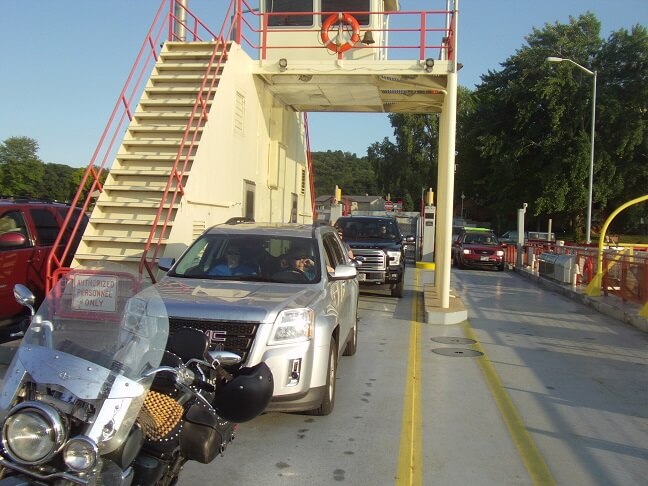 The ferry at Merrimack, WI