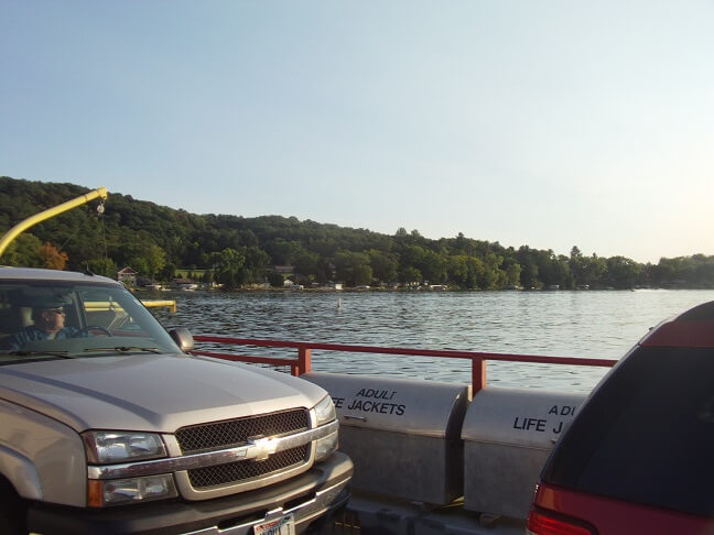 The ferry at Merrimack, WI