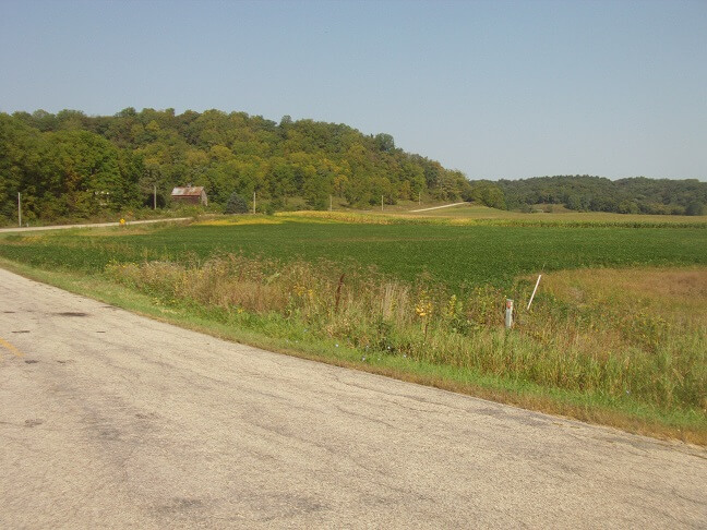 County Road T outside of Spring Green, WI