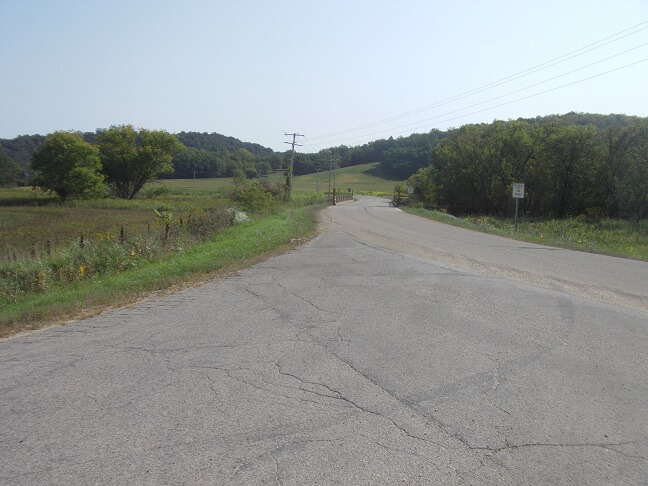 County Road T outside of Spring Green, WI