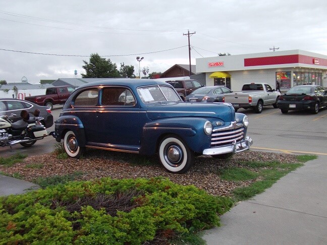 An old Hudson for sale.