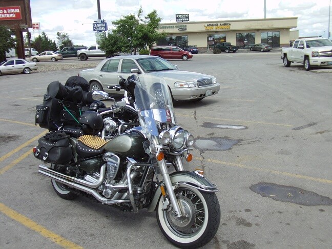 Stopping for lunch in Gillette, WY.