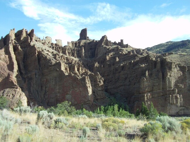 Highway 16 west of Cody.