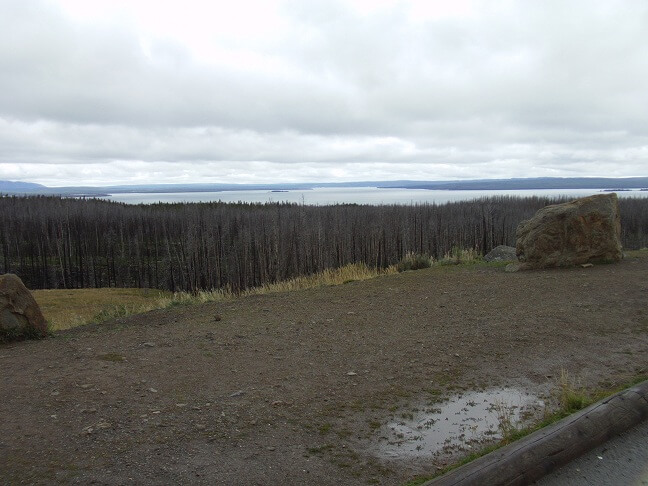 Yellowstone lake.